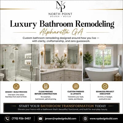 Luxury Bathroom Remodeling Alpharetta GA