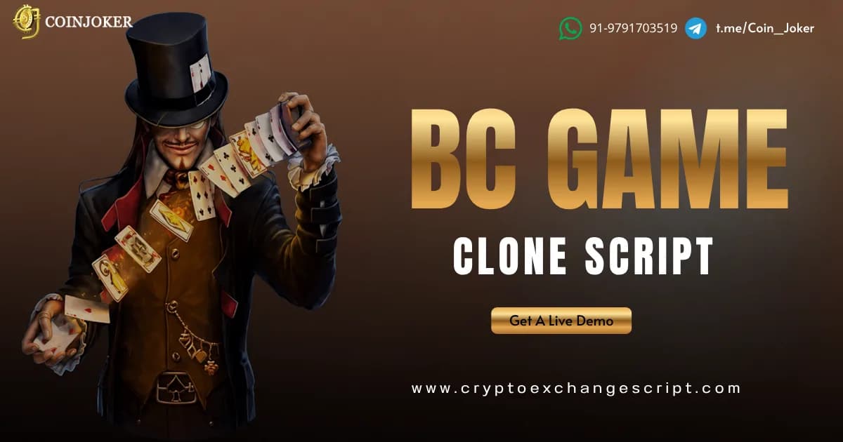Start a Profitable Crypto Casino Business with BC.Game Clone Script 