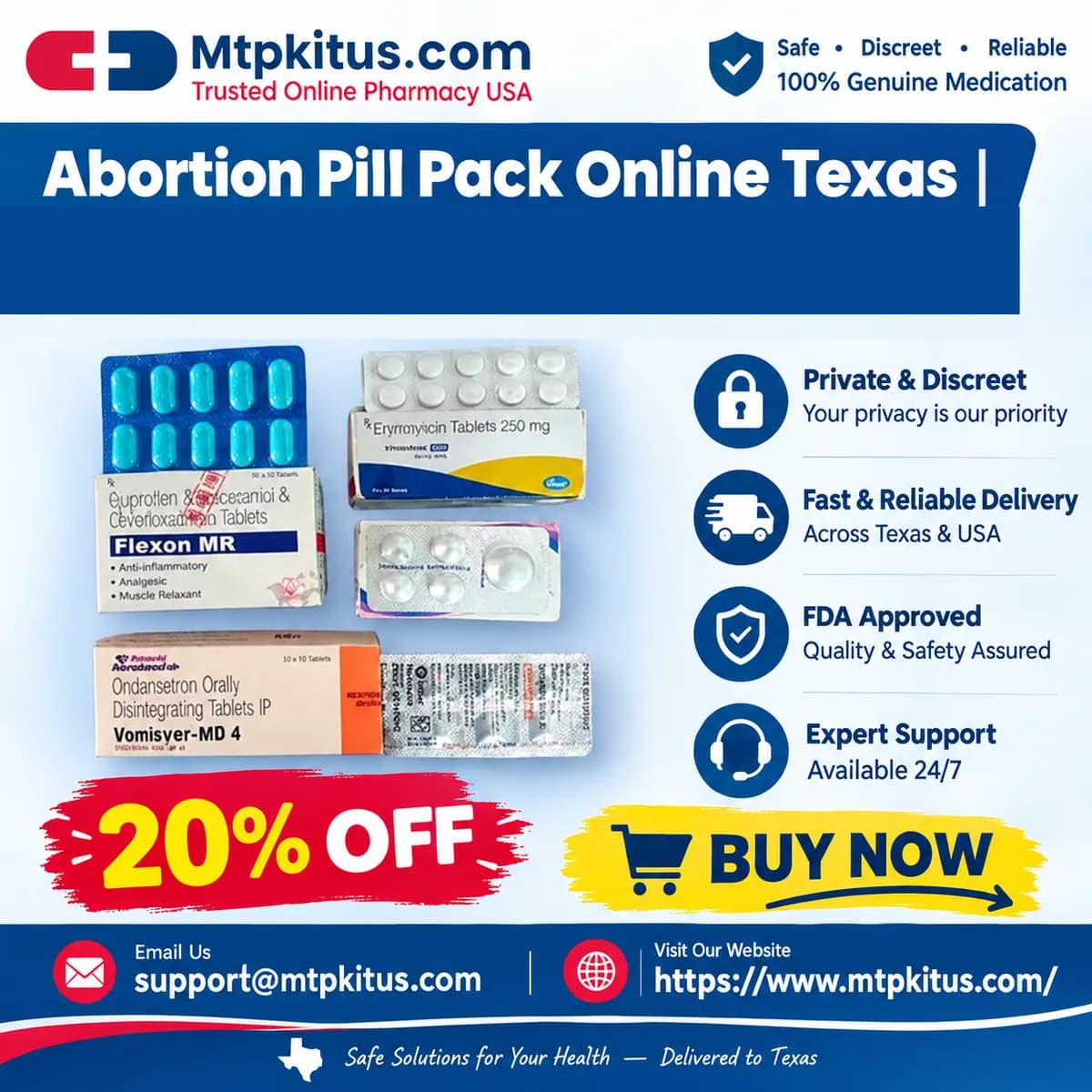 Abortion Pill Pack Online Texas 