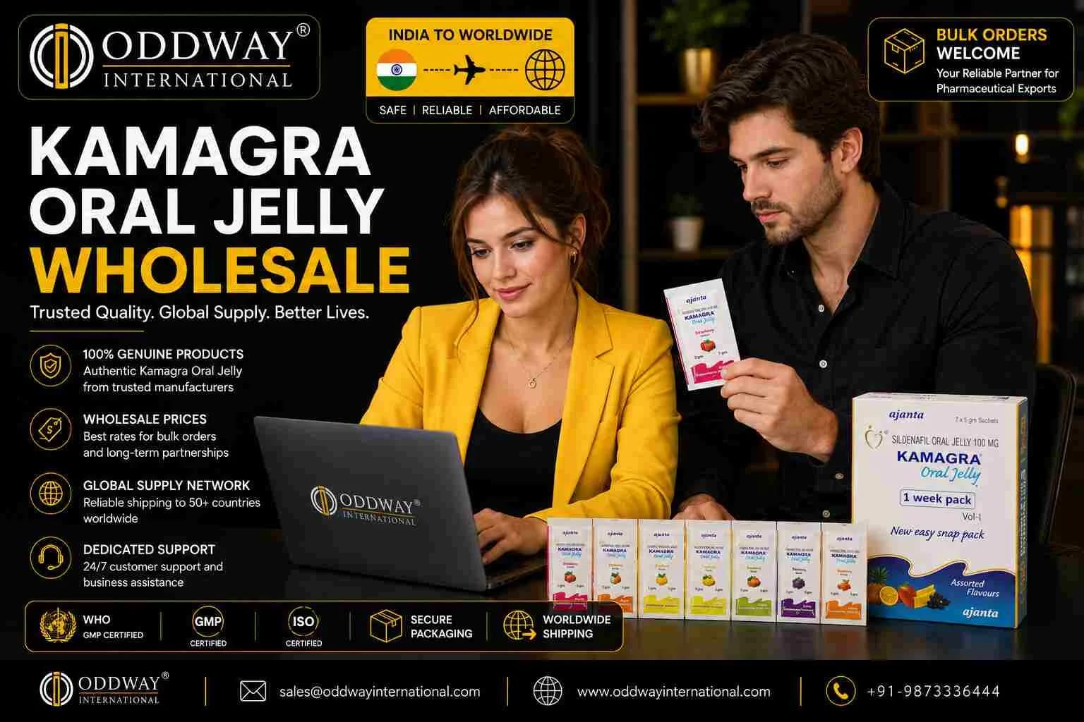 Bulk Buy Kamagra Oral Jelly with USA Documentation Readiness | Oddway International