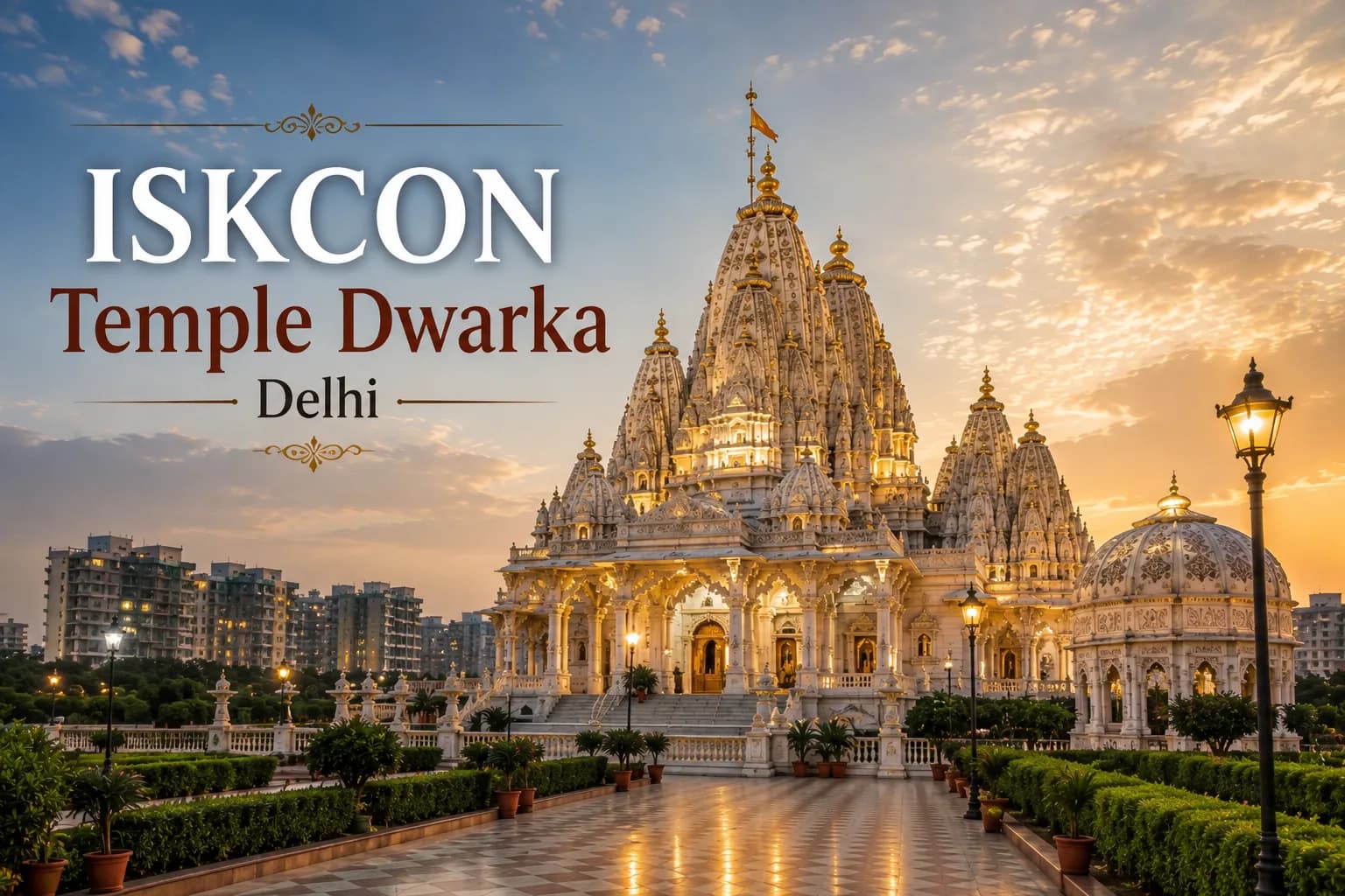 ISKCON Temple Dwarka Delhi