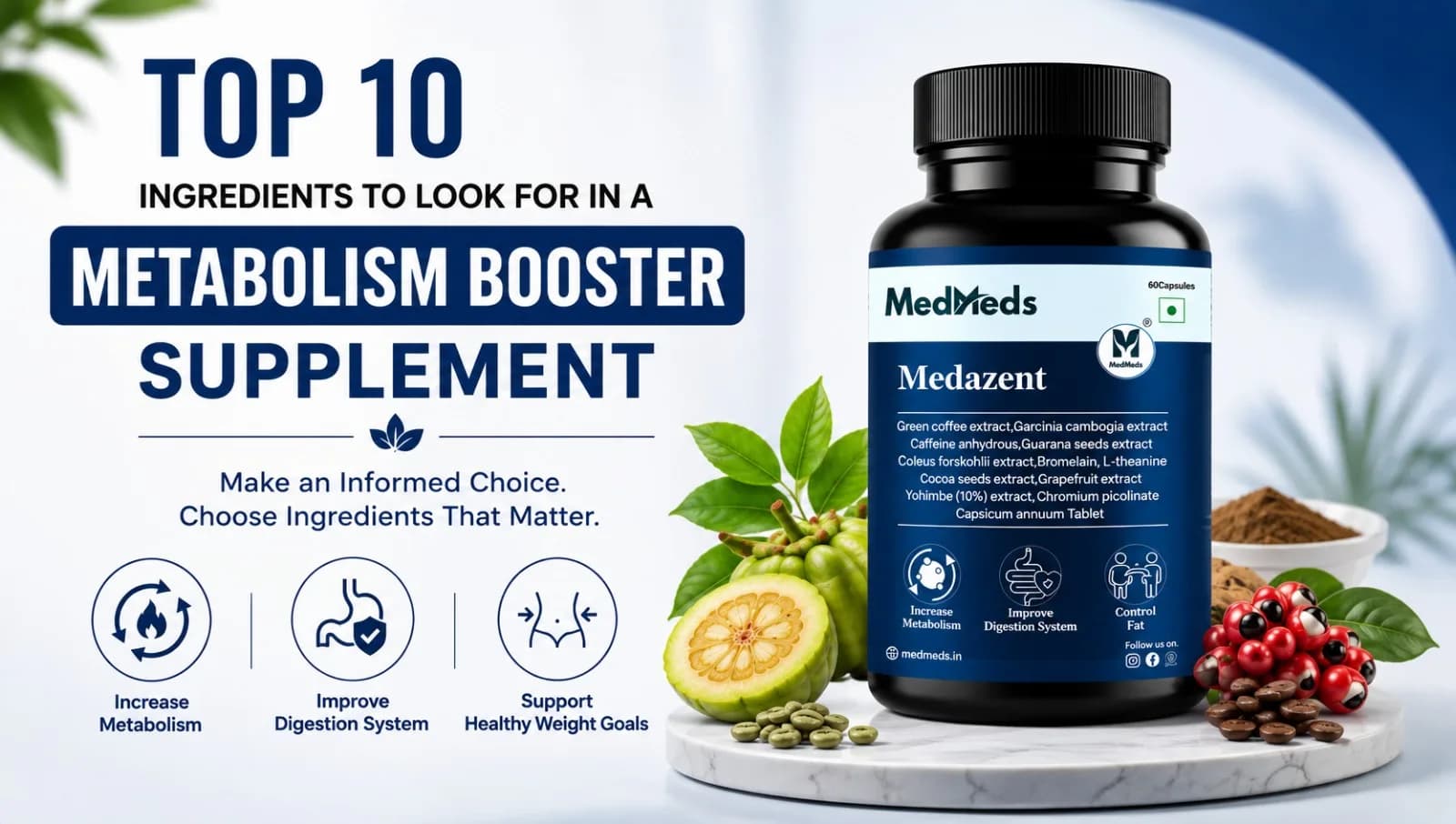 Top 10 Ingredients to Look for in a Metabolism Booster Supplement Before Buying 