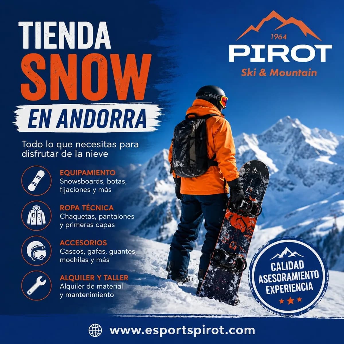 Tienda Snow en Andorra con las mejores marcas