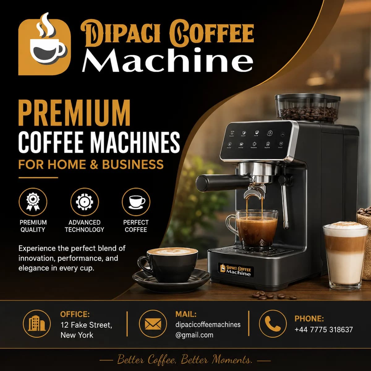 Premium Coffee Machines for Home & Business