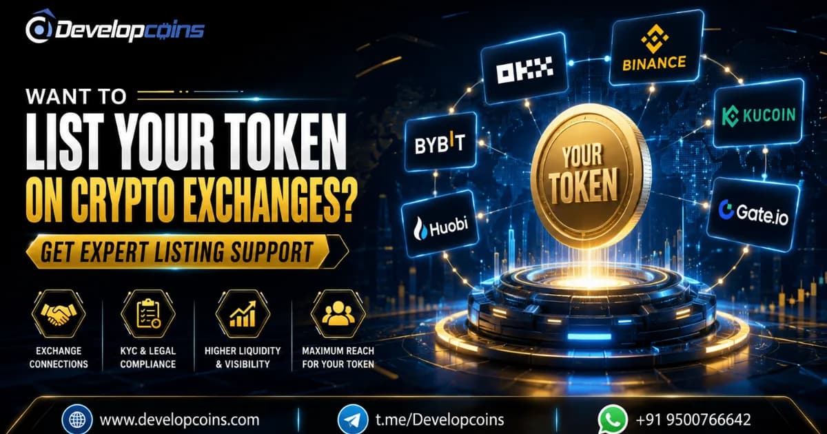 Want to List Your Token on Crypto Exchanges? Get Expert Listing Support 