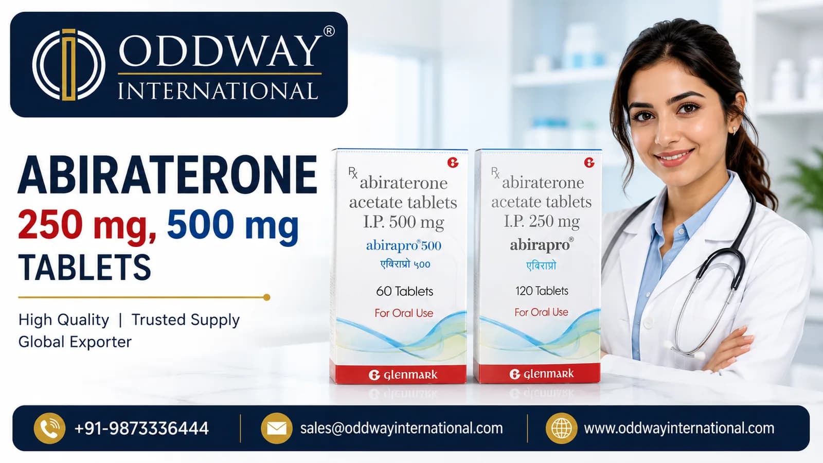 Buy Abiraterone in Russia: Logistics and Documentation Ready - Oddway