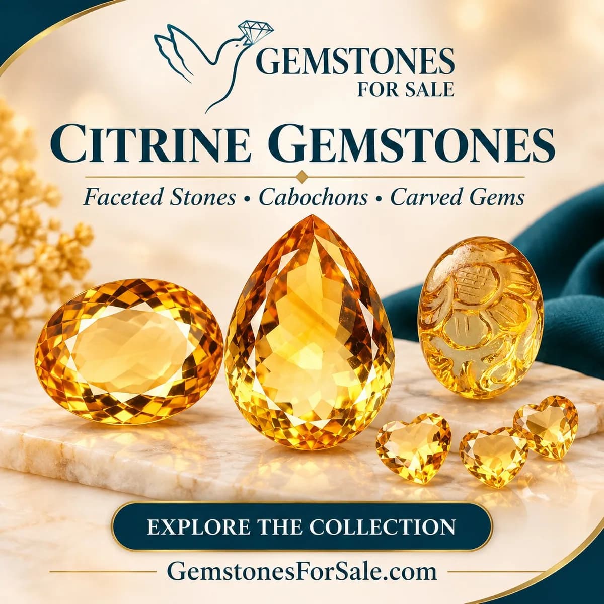 Buy Natural Citrine Gemstones Online