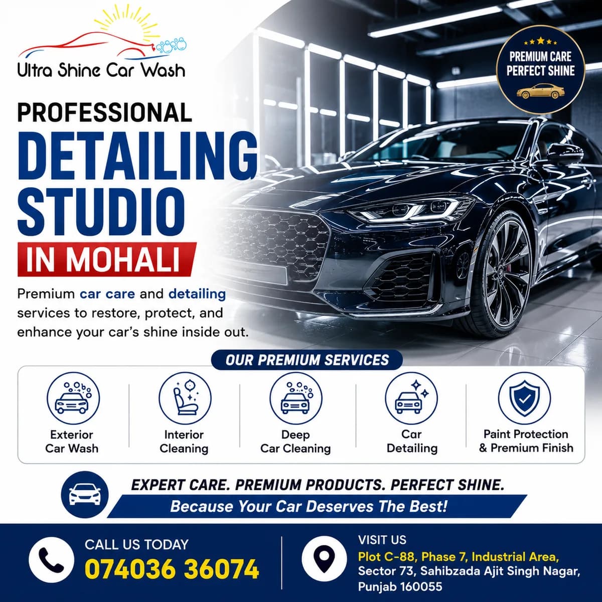 Professional Detailing Studio in Mohali