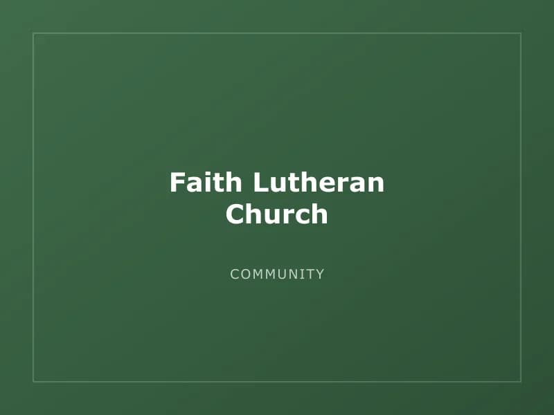 Faith Lutheran Church