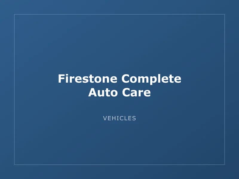 Firestone Complete Auto Care