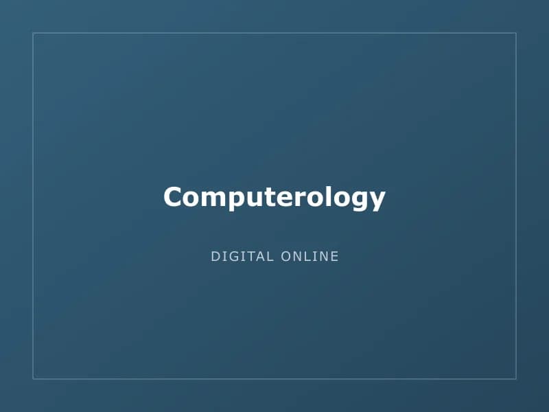 Computerology