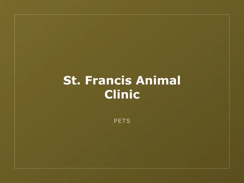 St. Francis Animal Clinic