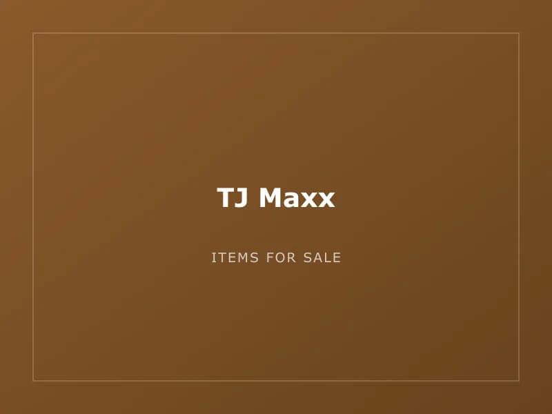 TJ Maxx