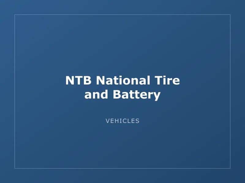 NTB National Tire and Battery