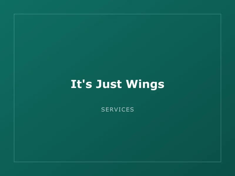 It's Just Wings