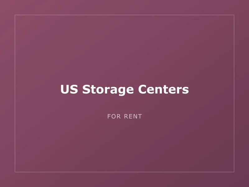 US Storage Centers