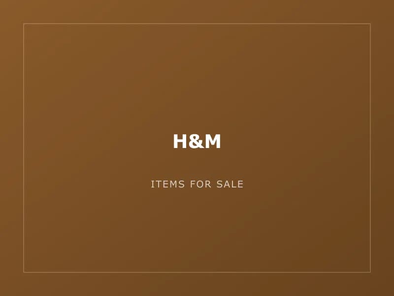 H&M