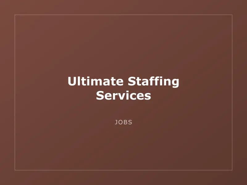 Ultimate Staffing Services