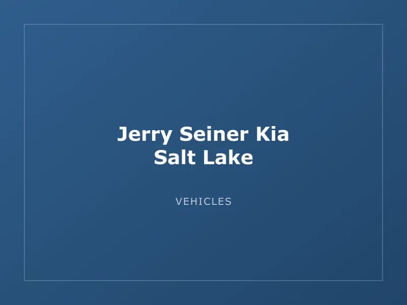 Jerry Seiner Kia Salt Lake
