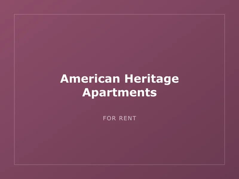American Heritage Apartments