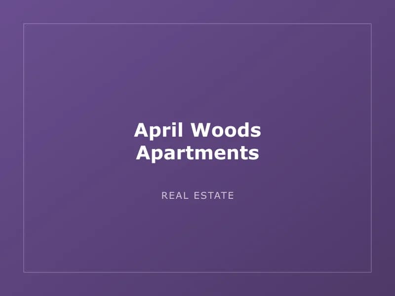 April Woods Apartments