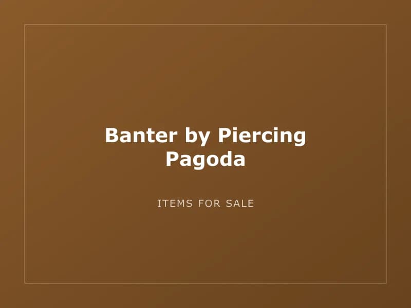 Banter by Piercing Pagoda