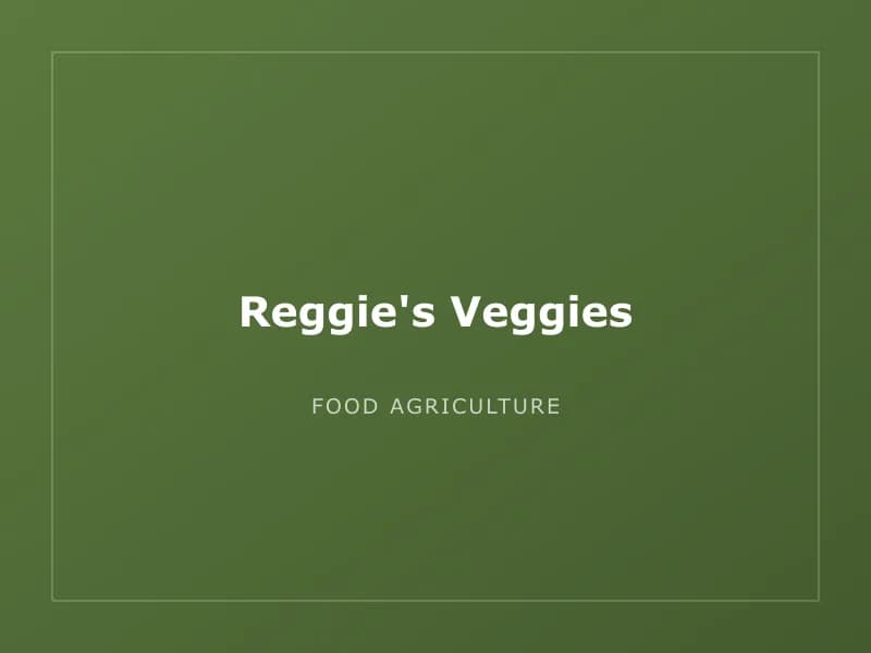 Reggie's Veggies
