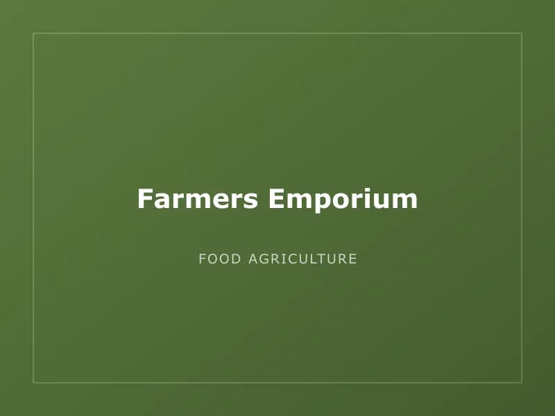 Farmers Emporium