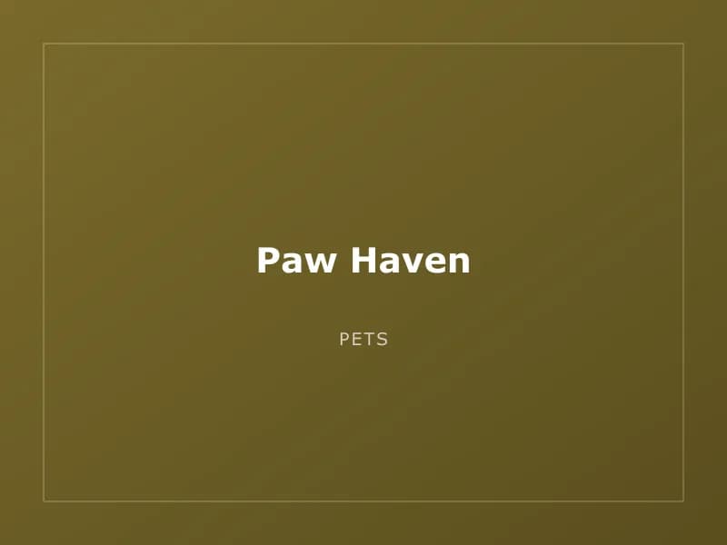 Paw Haven