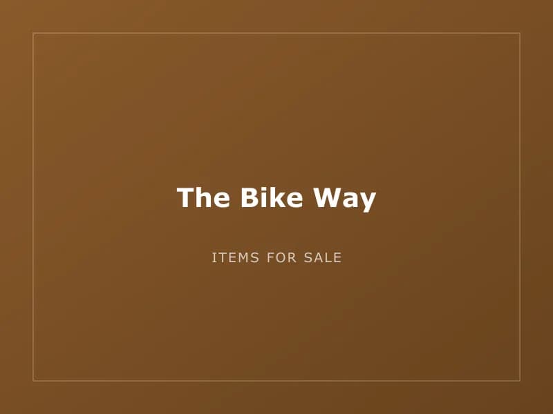 The Bike Way