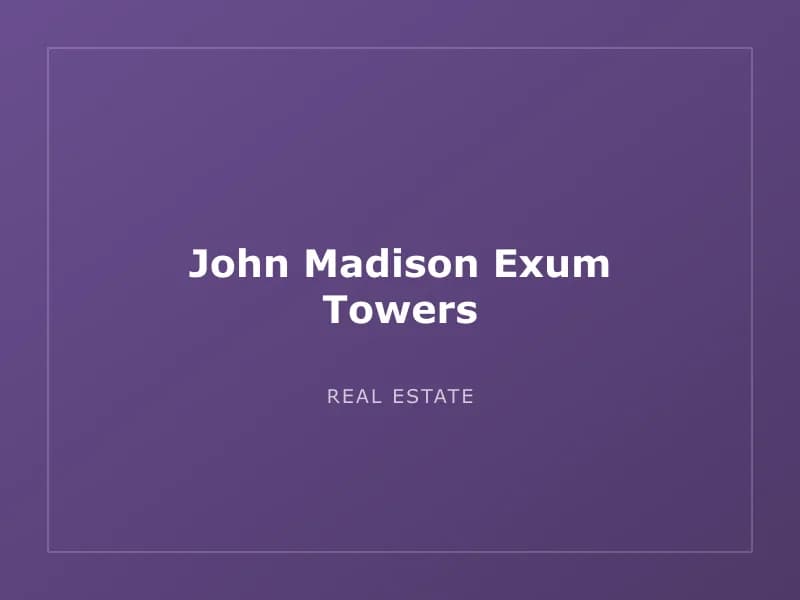 John Madison Exum Towers