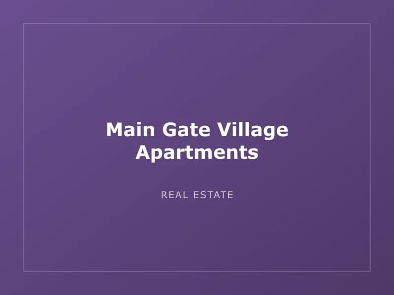 Main Gate Village Apartments