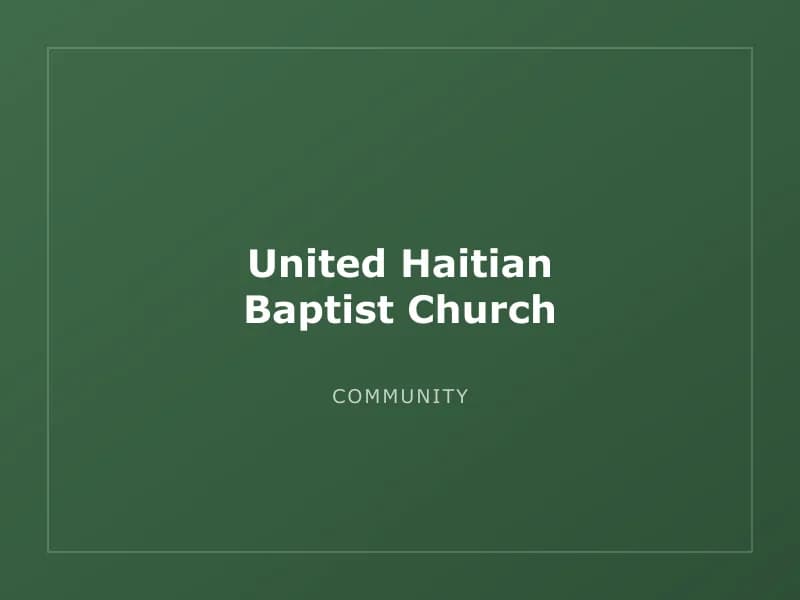 United Haitian Baptist Church