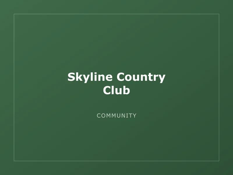 Skyline Country Club