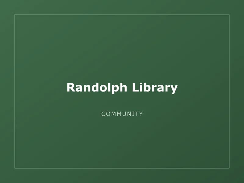 Randolph Library