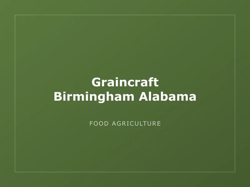 Graincraft Birmingham Alabama