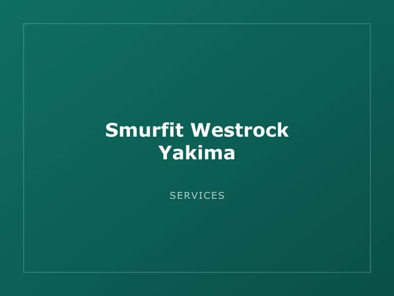 Smurfit Westrock Yakima