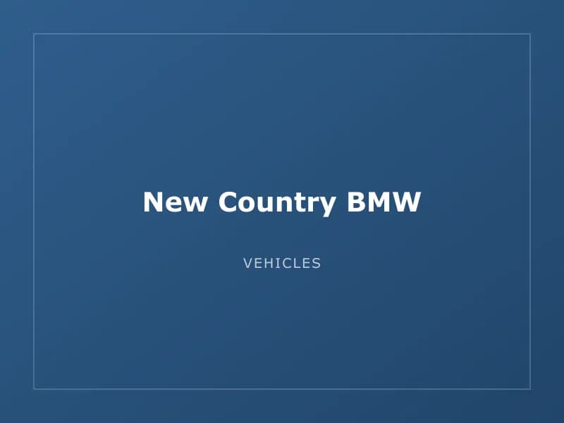 New Country BMW