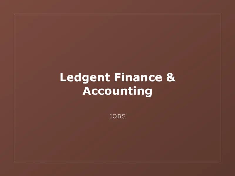Ledgent Finance & Accounting