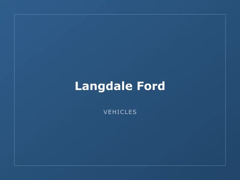 Langdale Ford