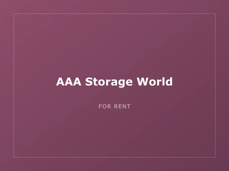 AAA Storage World