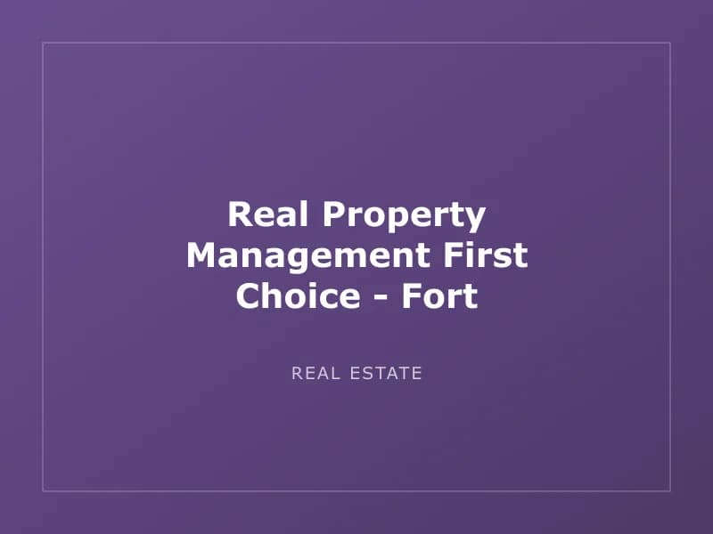 Real Property Management First Choice - Fort Smith
