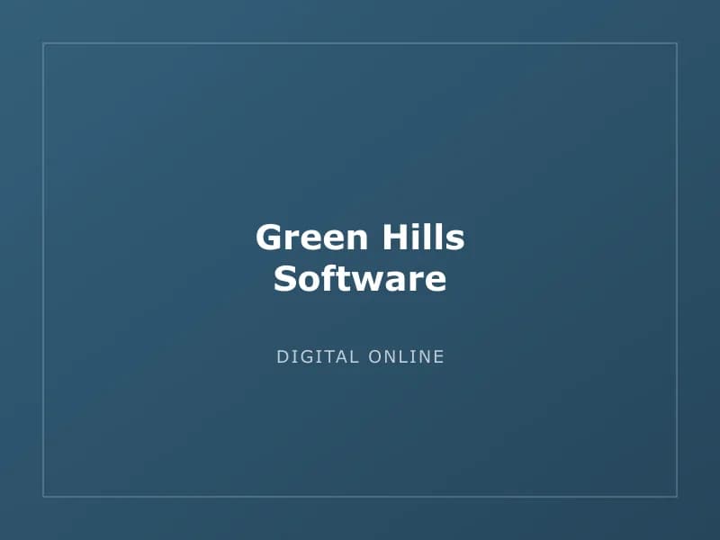 Green Hills Software