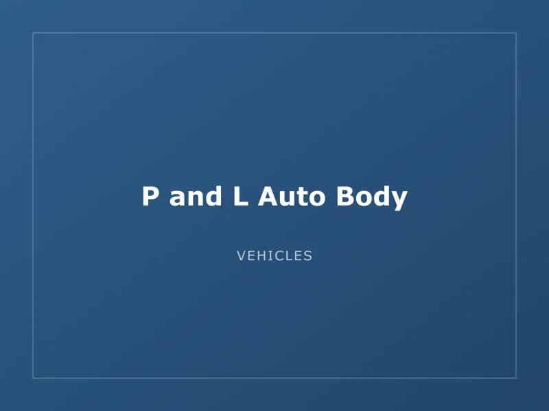 P and L Auto Body