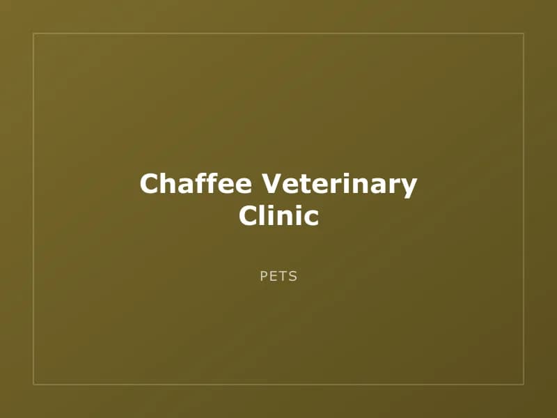 Chaffee Veterinary Clinic