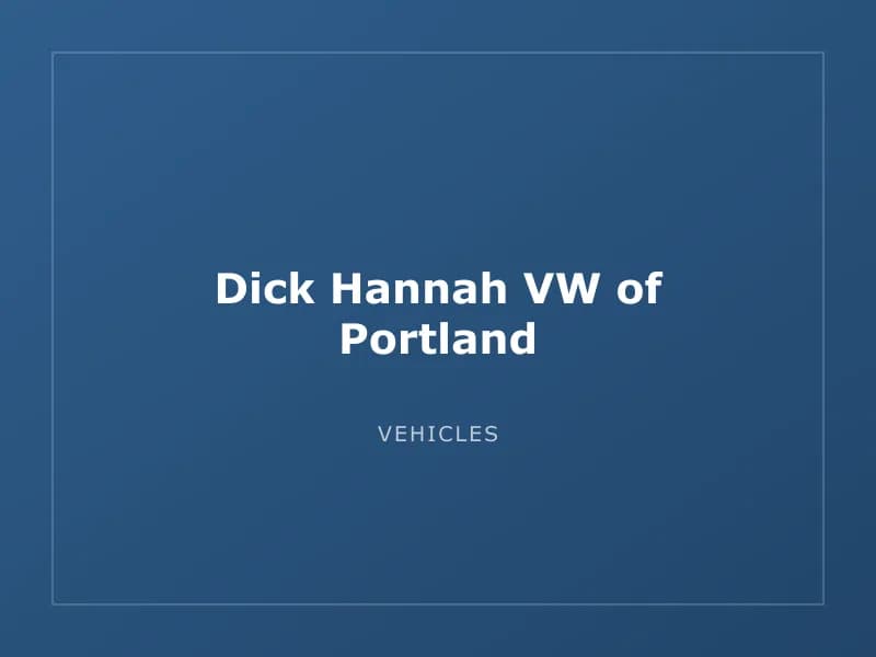 Dick Hannah VW of Portland