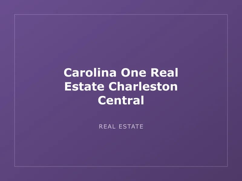 Carolina One Real Estate Charleston Central
