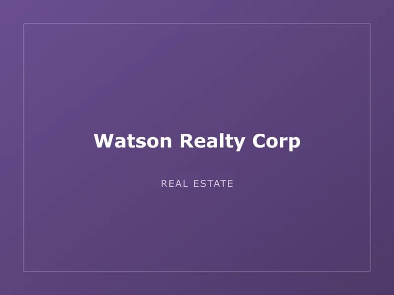 Watson Realty Corp