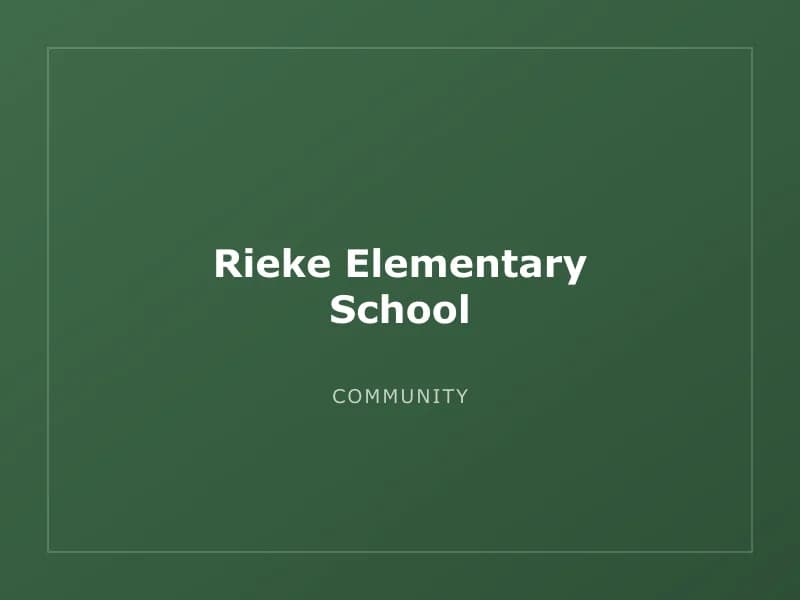 Rieke Elementary School