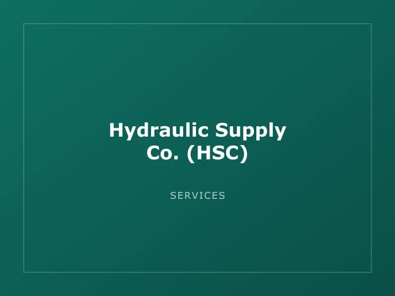 Hydraulic Supply Co. (HSC)